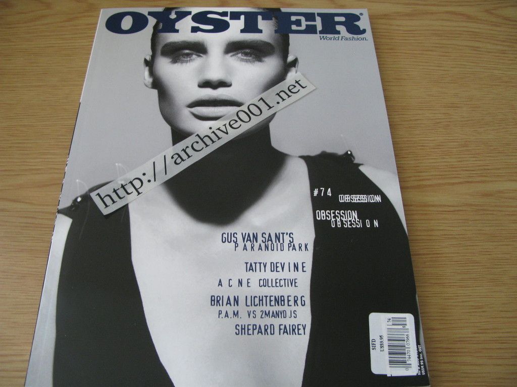 Oyster 74 Gus Van Sant MIA Ashish Brian Lichtenberg Tatty Devine 