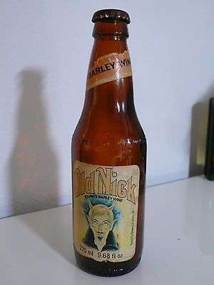 old nick young s barley wine beer bottle time left