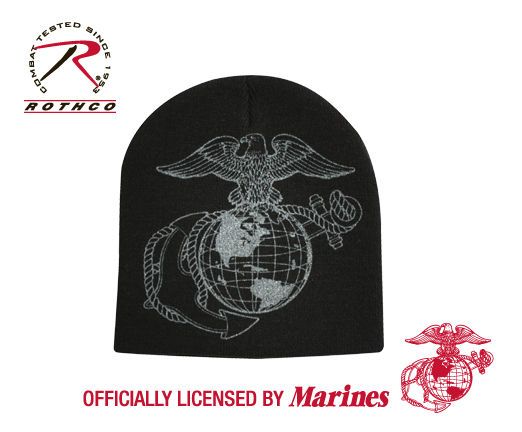 SKULL CAP USMC MARINES MARINE CORPS GLOBE & ANCHOR ROTHCO 5568