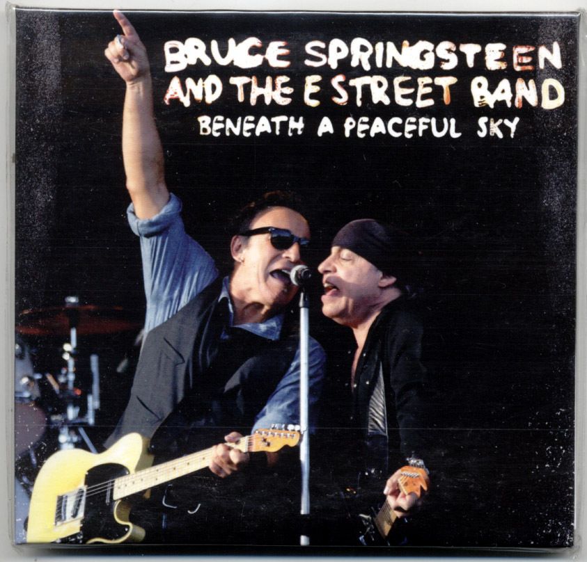 BRUCE SPRINGSTEEN RARE 3CD BENEATH A PEACEFUL SKY