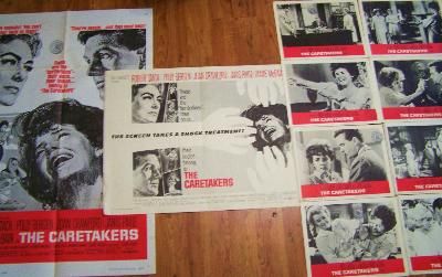 THE CARETAKERS ~ JOAN CRAWFORD ~ Original 1963 1 Sheet, 1/2 Sheet 