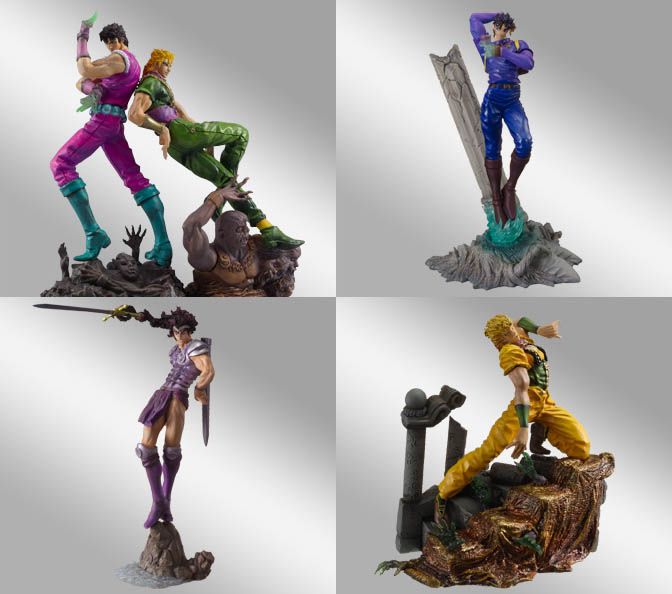 Set of 5 JoJos Bizarre Advanture Figure Phantom Blood