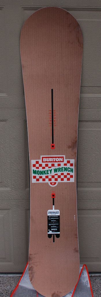   RESTRICTED BURTON MONKEY WRENCH SNOWBOARD 157 157cm $450 jeremy jones