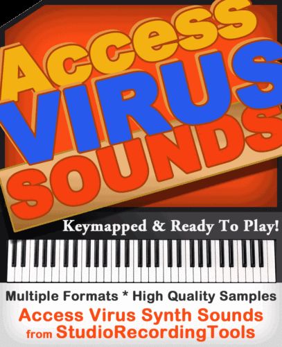 ACCESS VIRUS SYNTH SAMPLES Kontakt nki Logic Exs 24 wav Vintage ti 