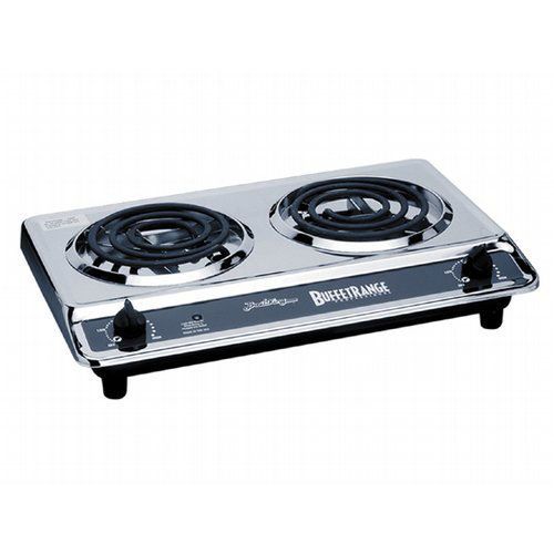 BroilKing PR D1 Professional Double Buffet Burner Range Chrome