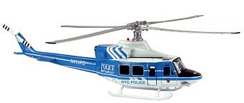 NYPD Old Style Bell 412 Patrol Helicopter 1 48 Scale Model