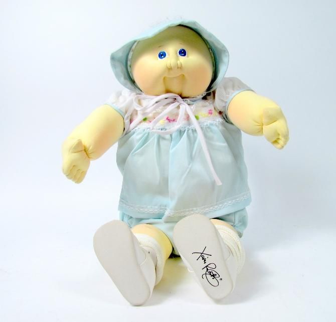 GAE Jacklyn Cabbage Patch Soft Sculpture Baby Doll Xavier Roberts 1984 