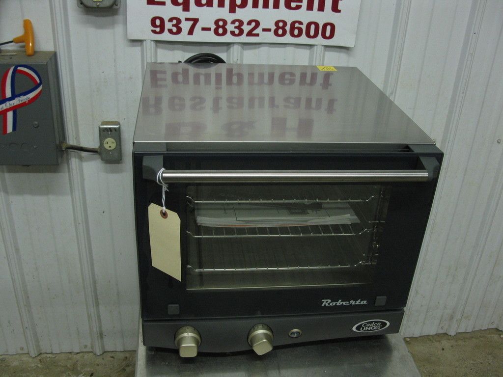 Cadco UnoX 1 4 Quarter Size Commercial Counter Top Bakery Convection 