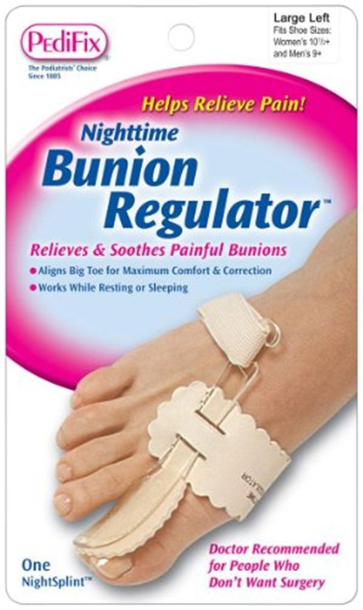 Pedifix Nightime Bunion Regulator Left Bunions Large