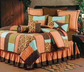 SONNET 4 piece King Quilt set with 2 shams & King 18 drop bedskirt