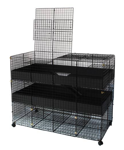 New 3 Level 2x4 Guinea Pig Deluxe Custom Pet Cage Bonus