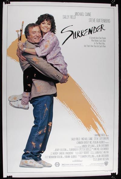 surrender 87 michael caine sally field steve guttenberg style b 27x41 