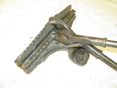 14 Antique 1871 O w Burritt Standing Seam Tin Roofing Metal Crimper 