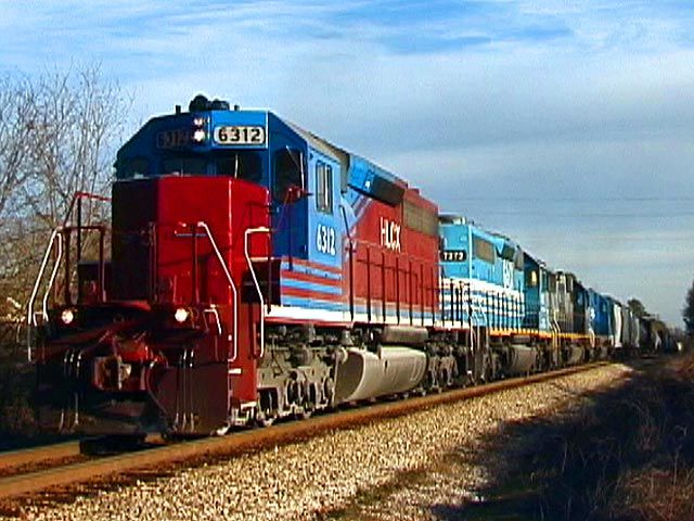 Typical CSXT power at control point Brownsand in Southwest Georgia 