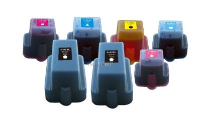   cartridge set for hp 02 c5180 c6280 availability in stock satisfaction