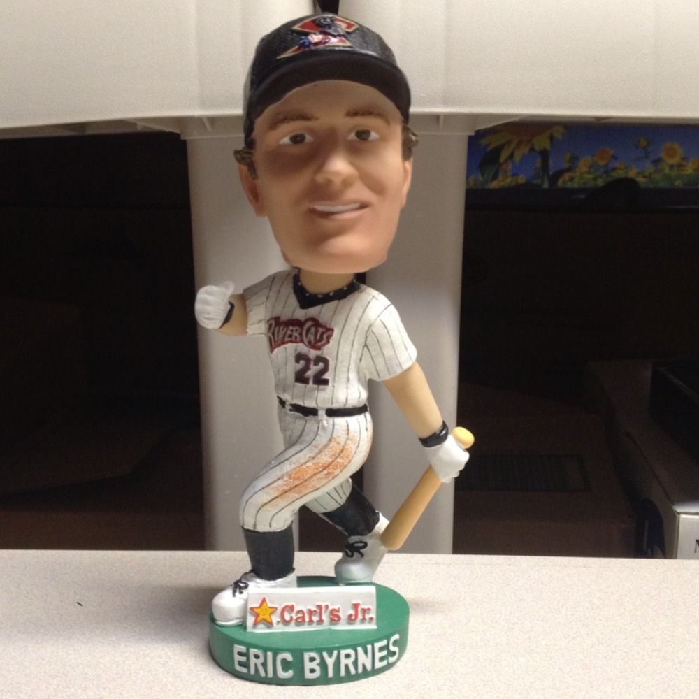 Eric Byrnes Bobblehead SGA Sacramento River Cats Oakland As Athletics 