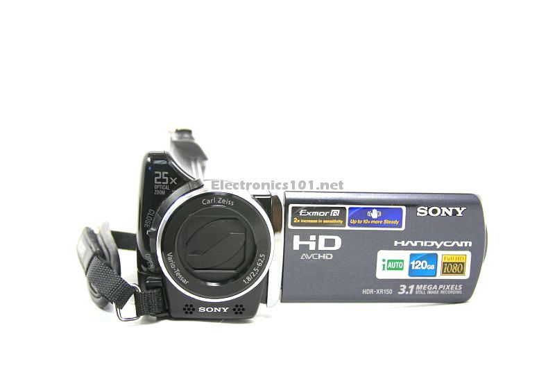 Sony Handycam HDR XR150 Black 120GB Digital Camcorder Bundle