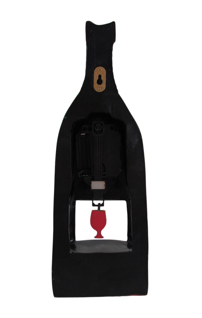 Allen Designs `Cabernet` Wine Tabletop or Wall Mounted Pendulum Clock 