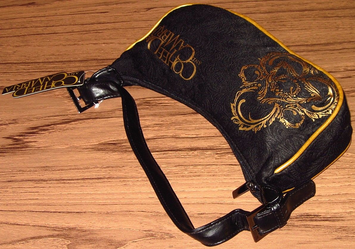 Coheed Cambria Handbag Bag Purse Licensed Black Gold New