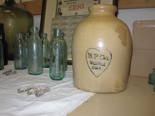 RARE Cheavins Salesmans Sample Stoneware Water Filter