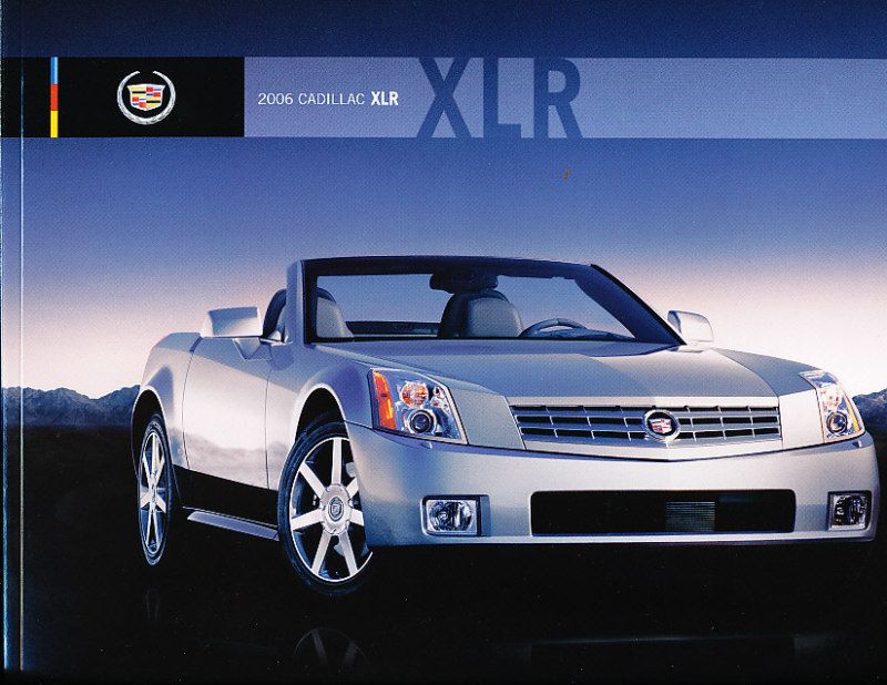 2006 Cadillac XLR XLR V Original Sales Brochure Book