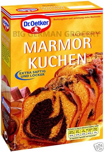 dr oetker cake mix marmor cake original german