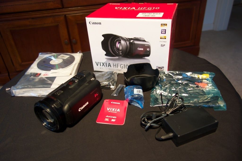 Canon VIXIA HF G10 32 GB Camcorder Black