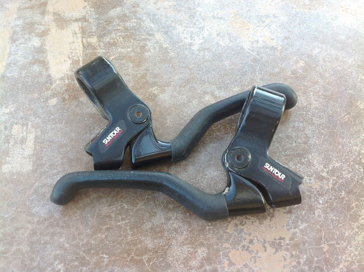 Suntour Multi Mount Cantilever Brake Levers Used Vintage Retro