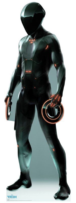   Legacy Rinzler CLUs Enforcer Cardboard Cutout Standee Standup