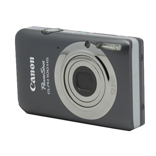 Canon PowerShot 100 HS Digital ELPH Camera Gray New 0013803132052 