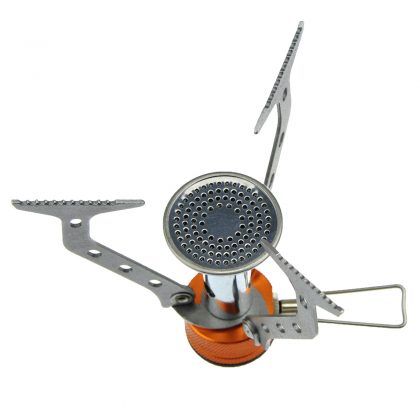   Picnic Cookout Portable Steel Camping Stove Mini Gas Burner