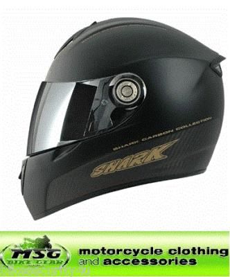 shark rsi matt carbon motorcycle crash helmet xl