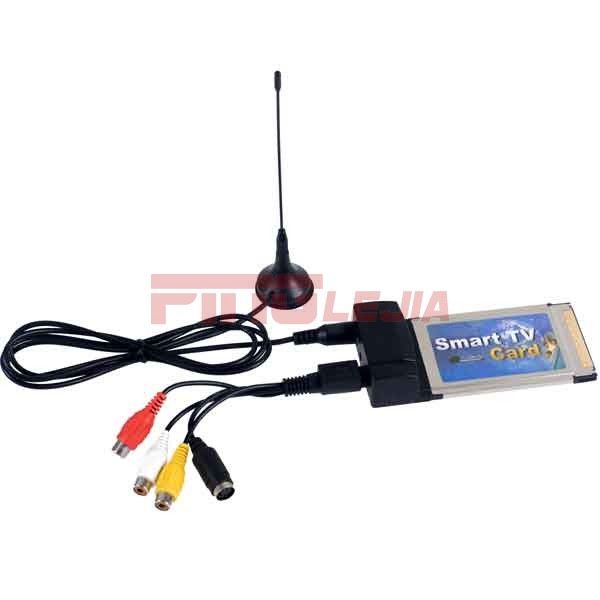 New Smart PCMCIA CardBus TV Tuner Capture Card with FM Radio for 