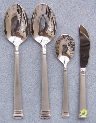 Waterford Carina Matte Stainless 4pc Hostess Set