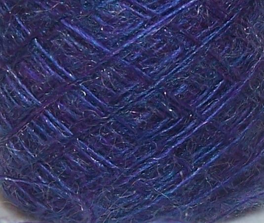 PURPLE CASCADE Yarn Shimmery Dainty Lace Weight