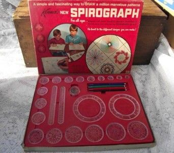 Vintage Spirograph in Box and Complete Kenners No 401