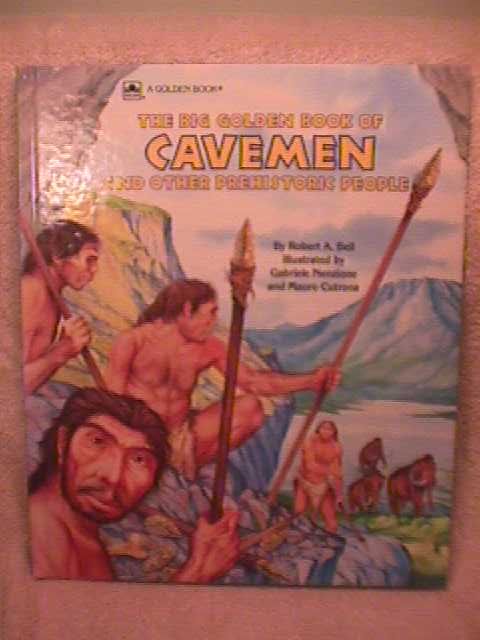 the big golden book of cavemen and other prehistoric people