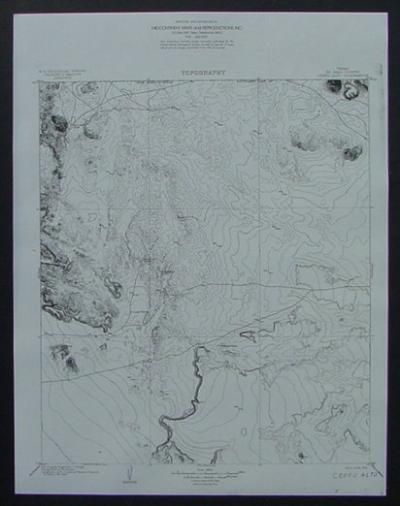 CERRO ALTO, EL PASO COUNTY, TEXAS, 1902 TOPO MAP