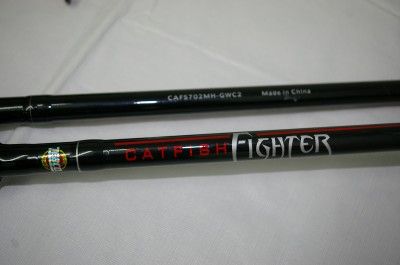 You will get 2 Zebco Catfish Fighter Rods listed as used.