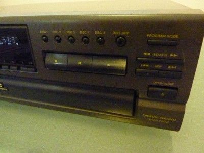 Technics SL PD667 Multi Disc Player 5 CD Carousel Changer