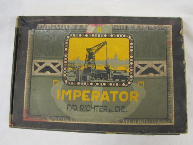 FAD. Richter u.cie. IMPERATOR Metallbaukasten German Erector Set