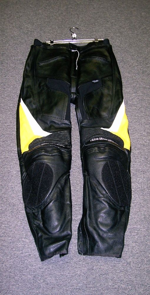 Chase American Leather Armored Motorcycle Pants Size 42