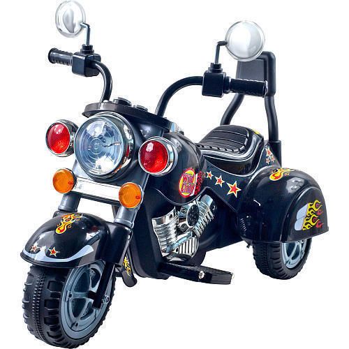 Sale EZ Rider Wild Child Black Motorcycle Tricycle Ride on Toy Battery 