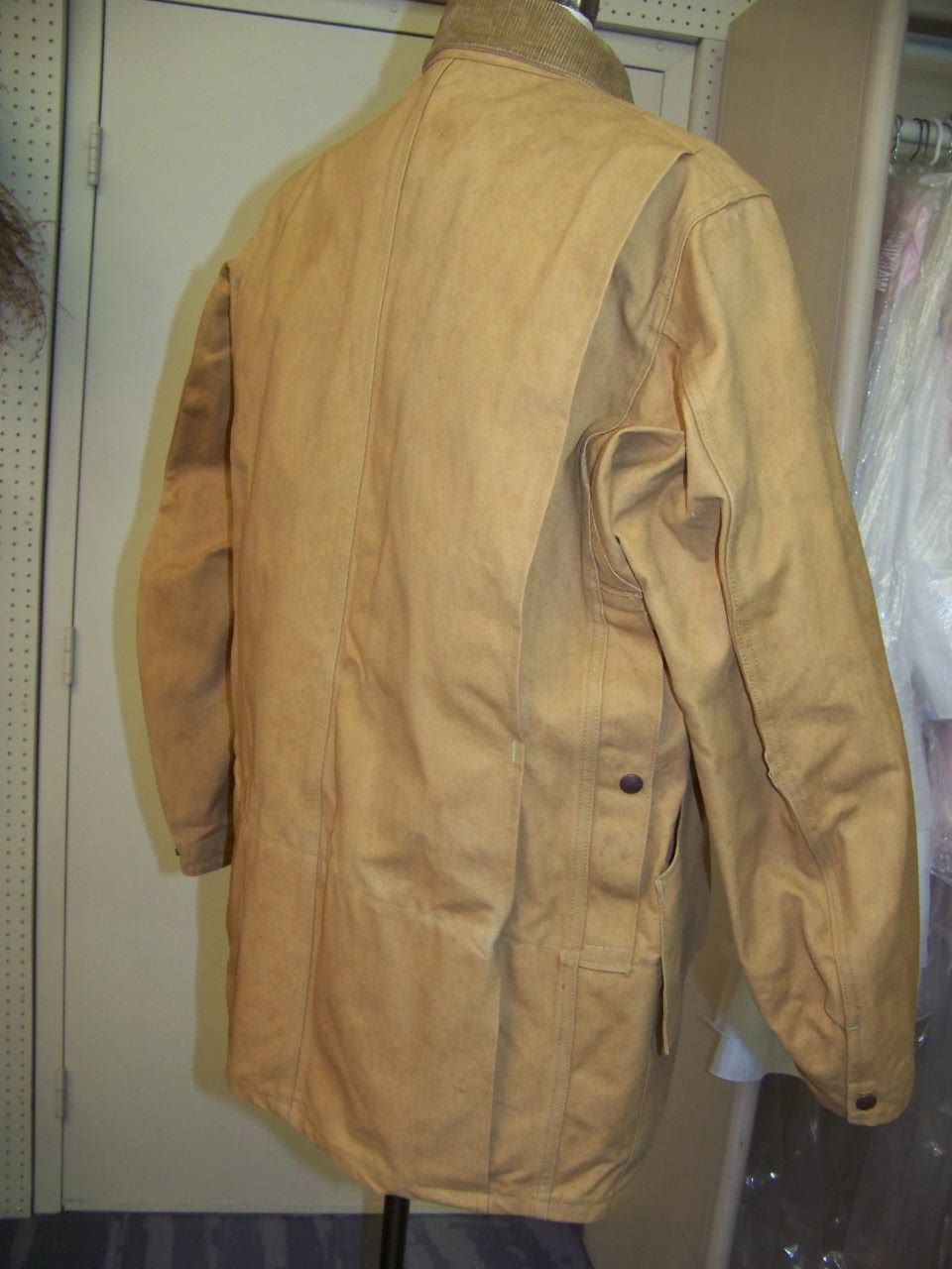 Vintage 50s 60s Duxbak Sportsmens Waterproof Hunting Fishing Coat 