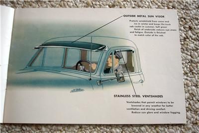 EXCELLENT, ORIGINAL 1954 CHEVROLET TRUCK ACCESSORIES BROCHURE