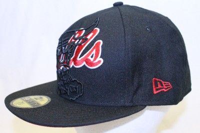 CHICAGO BULLS NBA NEW ERA HAT CAP FITTED BIG SEE THROUGH BLACK