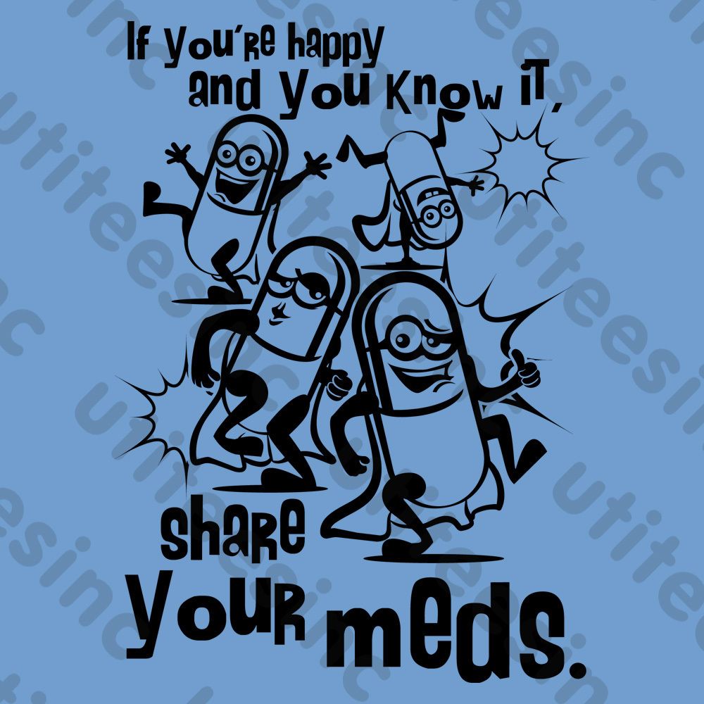  Happy Pill T Shirt Viagra Prozac Cialis Xanax Valium Tee s 5XL