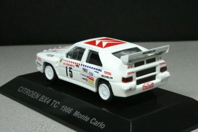 64 CMS Citroen BX4 TC 1986 Monte Carlo with Acrylic Box