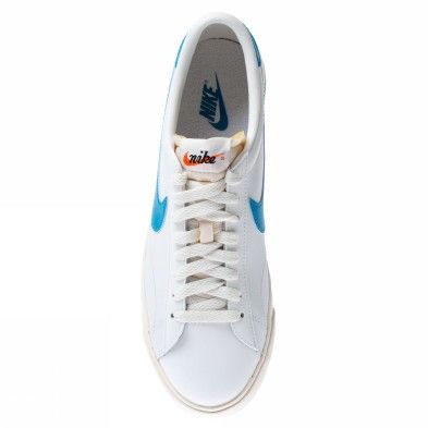 Nike Tennis Classic AC Vntg US Size White Light Blue Trainers Shoes