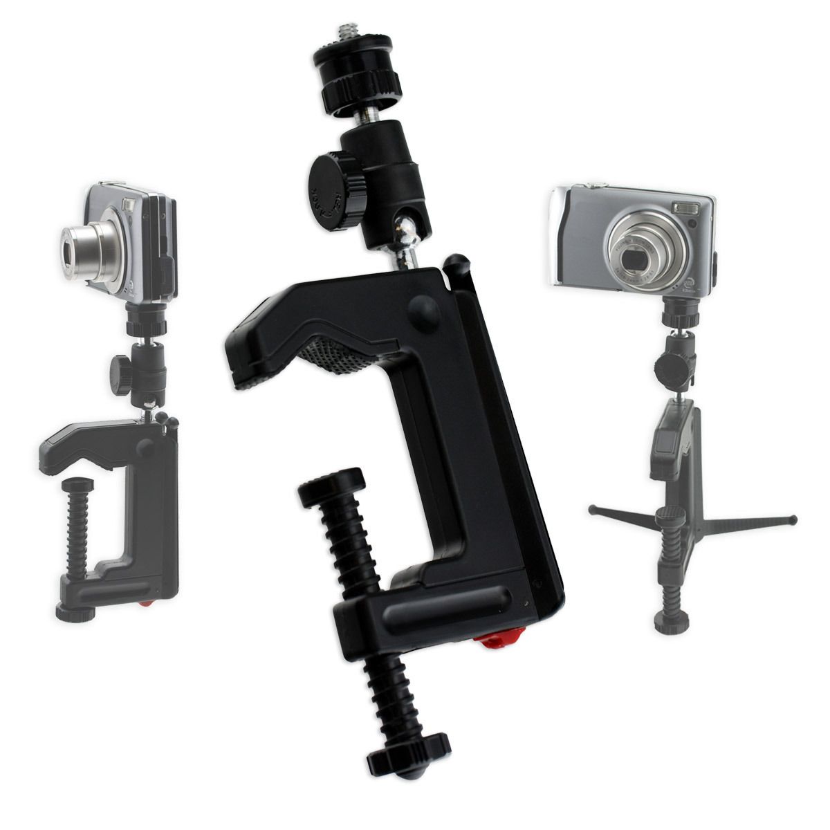 Super Versatile Camera C Clamp Mount Mini Tripod